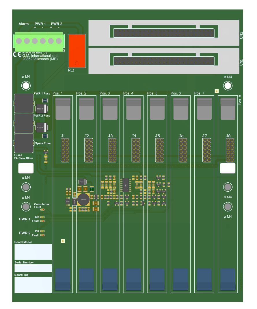 ترمینیشن بورد مدل TB-D5008-YOK-001 شرکت GMI