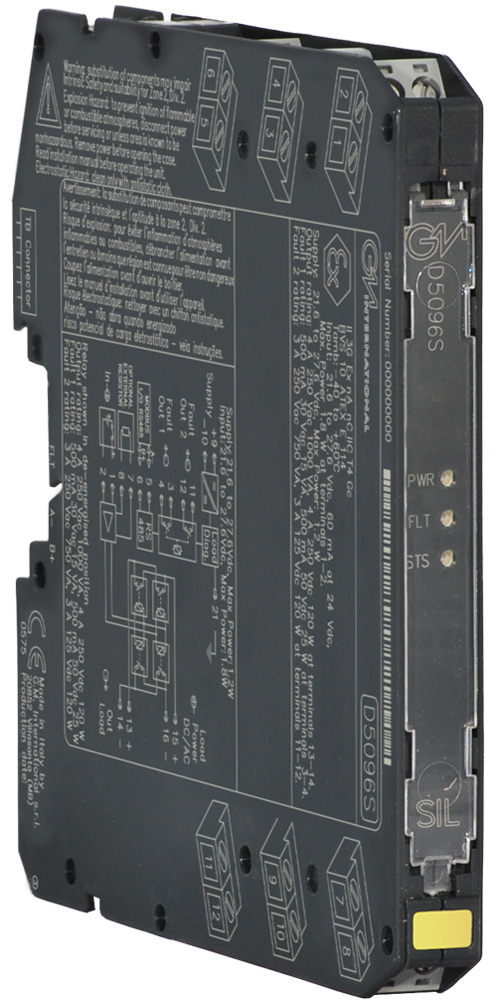 رله مدل D5096S برند GMI – ماژول خروجی رله SIL 3